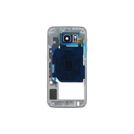 Samsung G920 Galaxy S6 Střední Díl Blue OEM